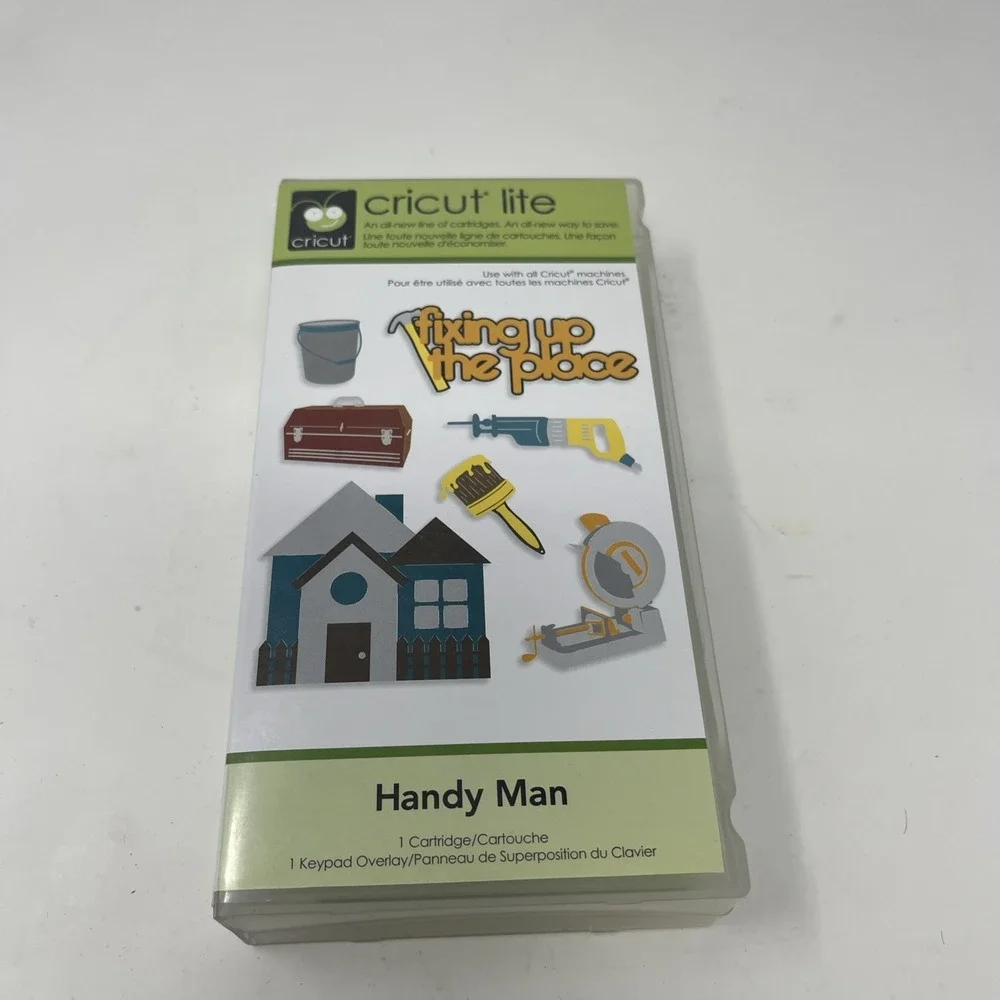 Cricut Cartridge‎ - Handy Man - Complete Set 2000160 - Unknown Link